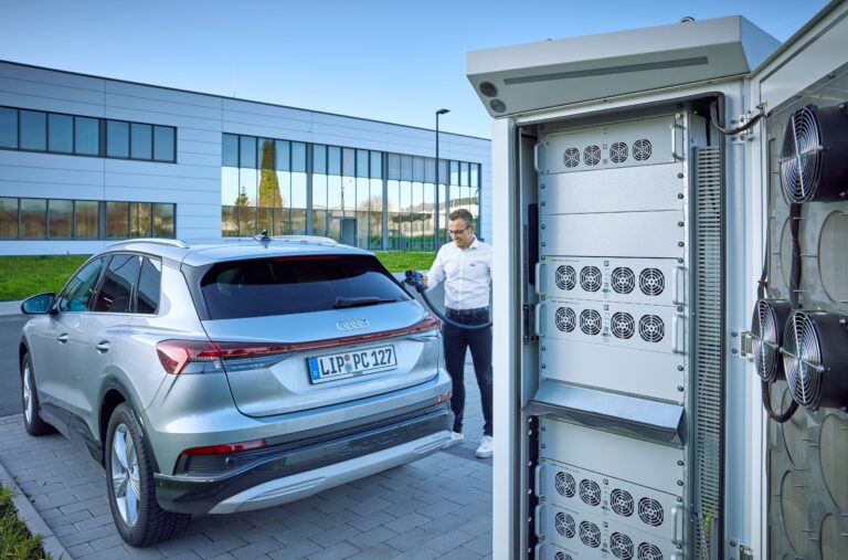 DC charging at building 60 in Blomberg