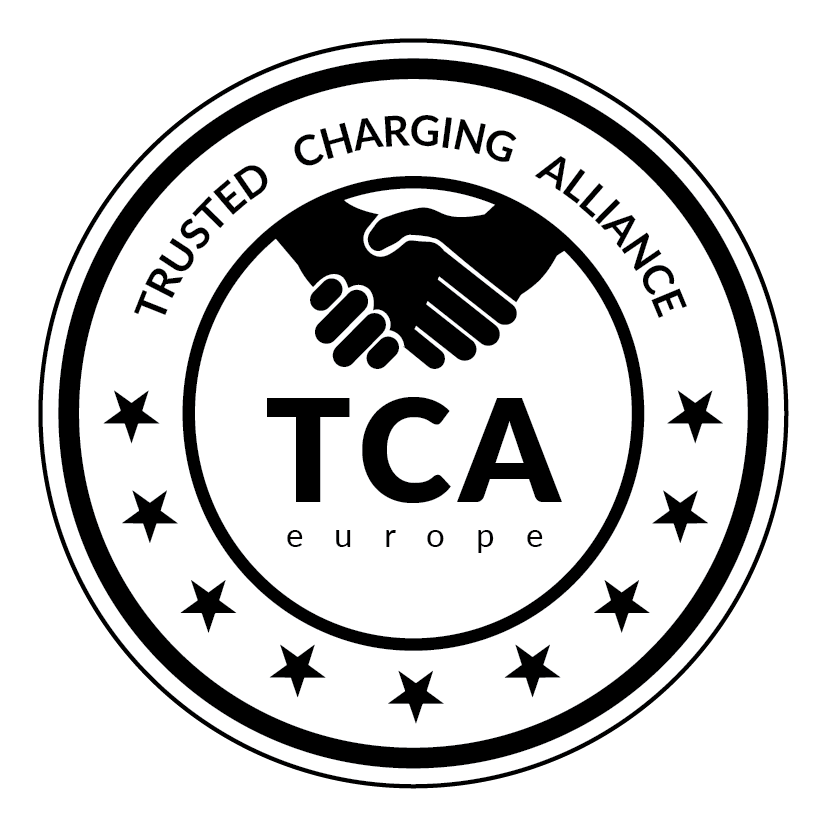 Trusted Charging Alliance Logo und Siegel
