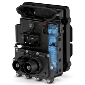 Fahrzeug Inlet mit integrierter Steuerung